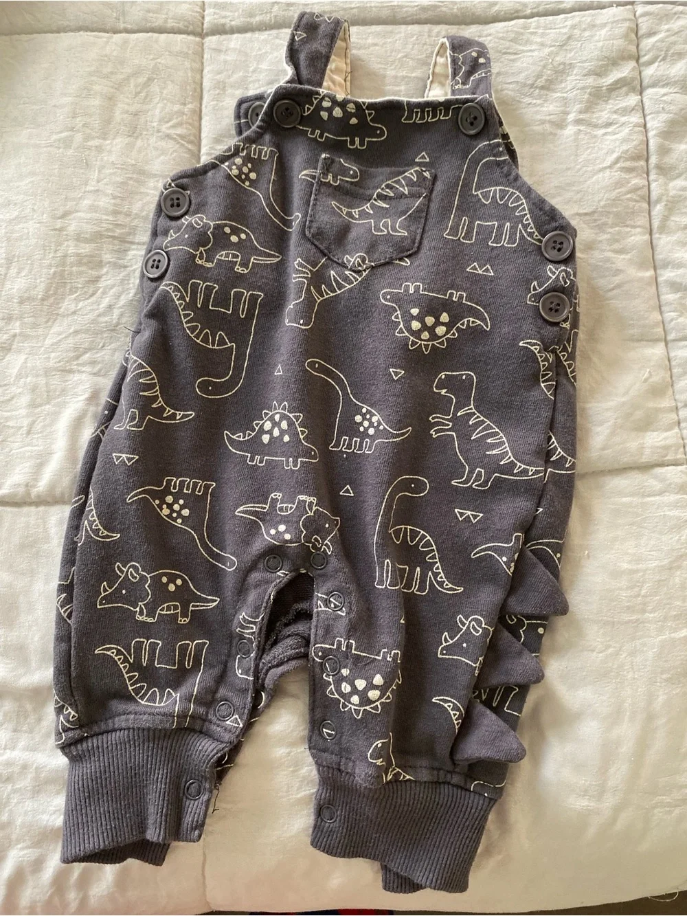 Calvin Klein Navy & White Striped Baby Onesie with Mixed Neutral Baby Clothing
